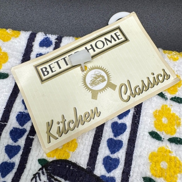 NOS Blue and White Kitchen Towel with Vintage 90’s Geese Design - Picture 5 of 5